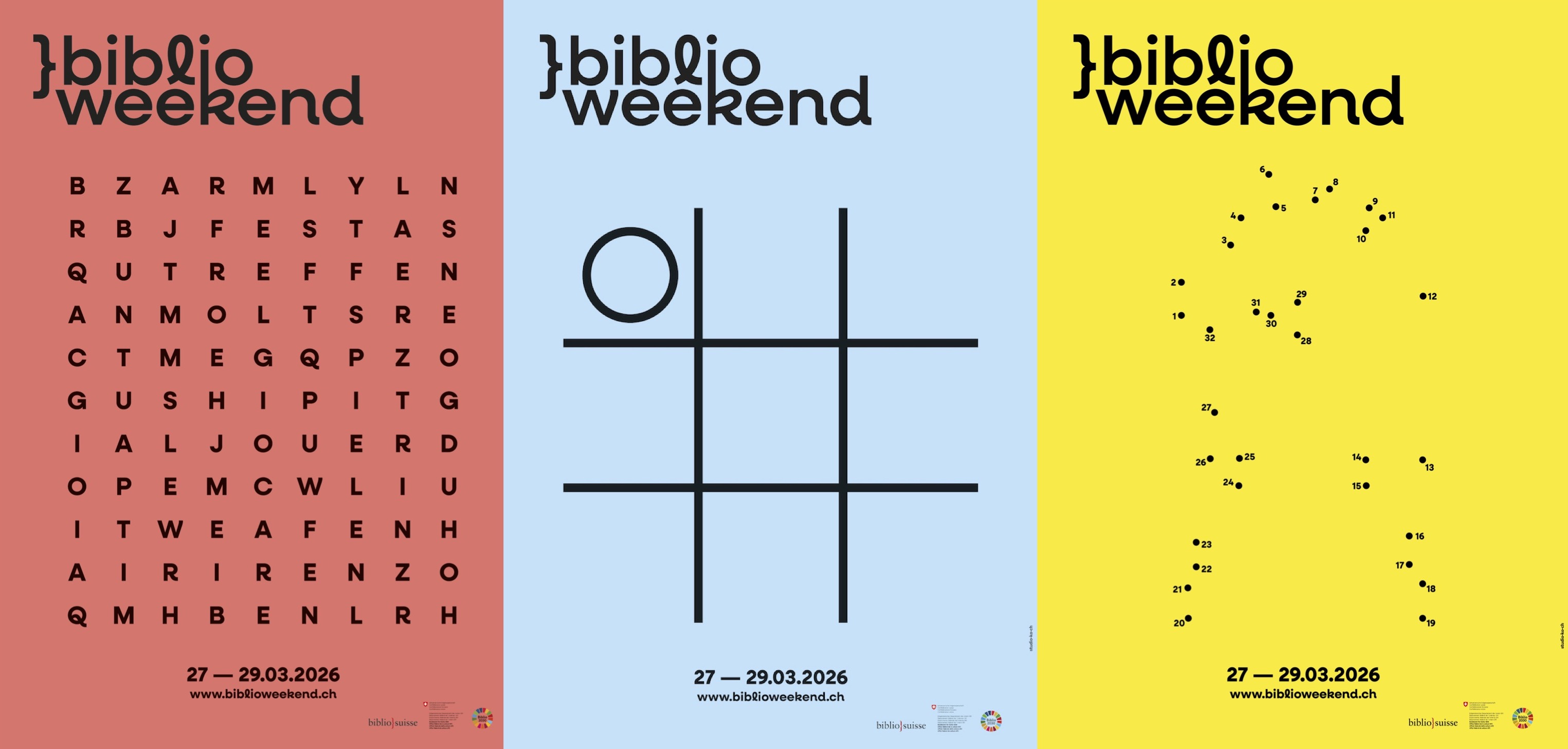 Biblioweekend 2026 bandeau